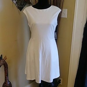 NWT NY & Co. White Dress SzM